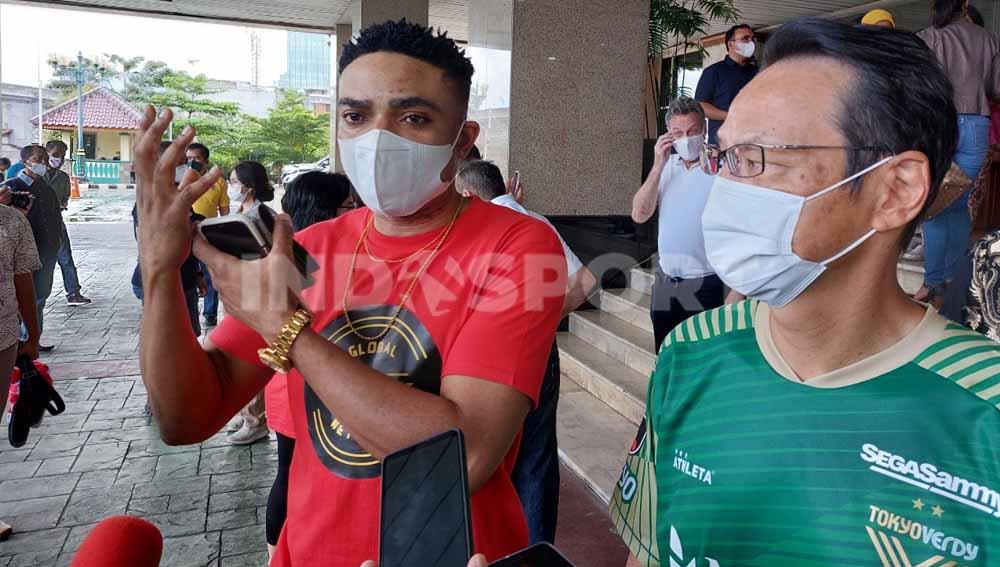 Persita Tangerang memberikan teguran keras ke pemainnya, Osas Saha setelah memicu keributan di laga Liga 1 lawan Persikabo 1973.