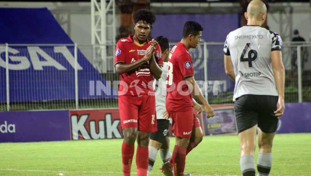 Penyerang Persija Jakarta, Braif Fatari. Foto : Nofik Lukman Hakim/Indosport.com