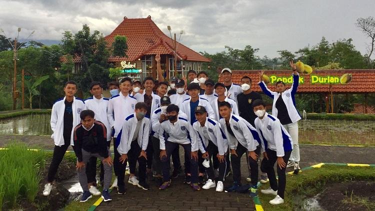 Skuat PSJS Jaksel yang berlaga di Piala Soeratin U-17 2022.