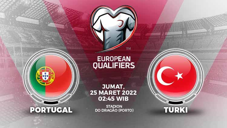 Portugal bakal bentrok dengan Turki di babak play-off Kualifikasi Piala Dunia zona Eropa pada Jumat (25/03/22) dinihari. Berikut prediksi pertandingannya. - INDOSPORT