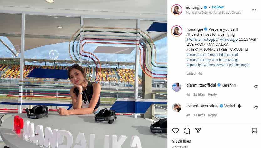 Angie Ang. Foto: Instagram@nonangie