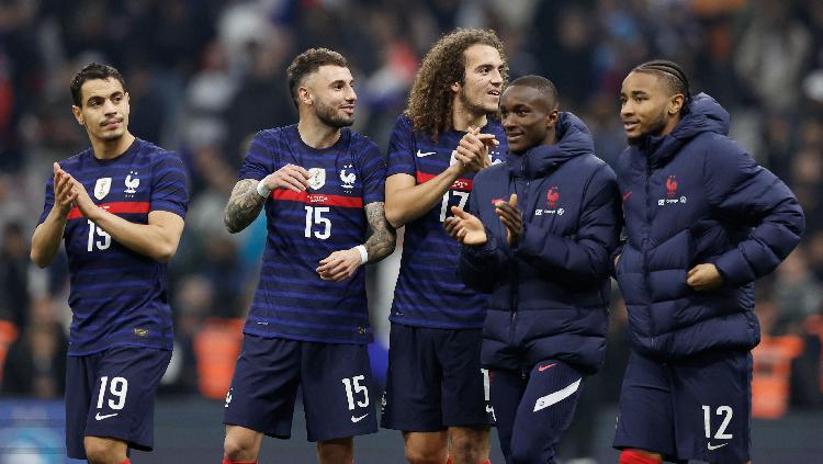 Timnas Prancis dihantam masalah serius jelang pertandingan UEFA Nations League. Selusin pemain inti pasukan Didier Deschamps terpaksa absen karena cedera. - INDOSPORT