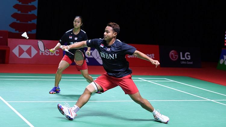 Rehan Naufal Kusharjanto/Lisa Ayu Kusumawati, ganda campuran Indonesia (Foto: Humas PP PBSI)