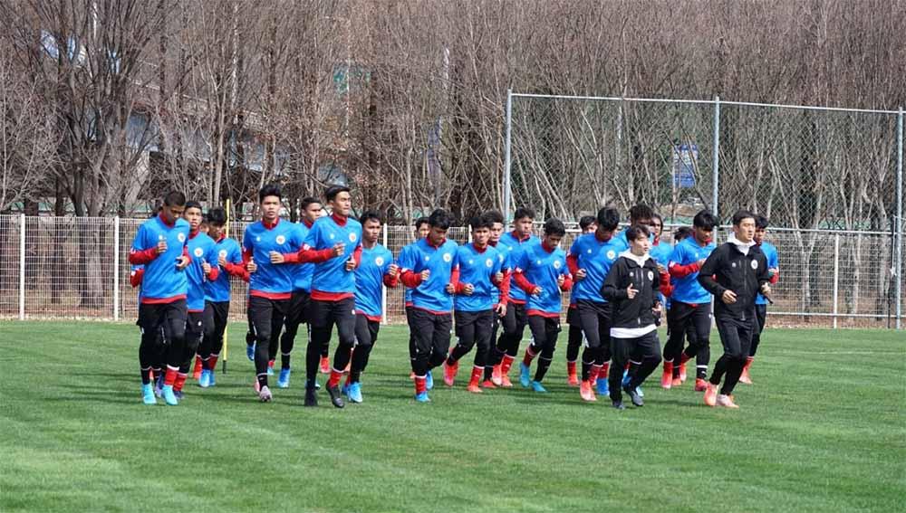 Pelatih Timnas Indonesia, Shin Tae-yong memanggil 30 nama untuk mengikuti pemusatan latihan bersama Timnas Indonesia U-19. - INDOSPORT