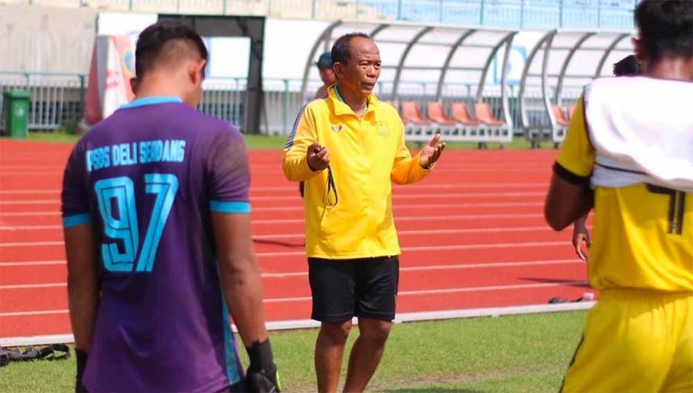 Pelatih PSDS, Syahrial Effendi. Foto: Dok. PSDS Deli Serdang