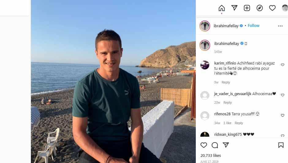 Ibrahim Afellay, mantan pesepak bola yang dulu pernah jadi muslim teladan di Belanda. Foto: Instagram@ibrahimafellay.