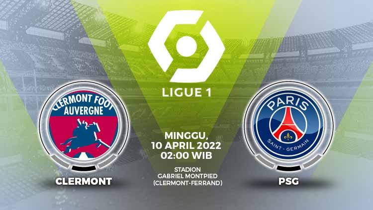 Berikut link live Streaming duel beda kasta antara Clermont melawan Paris Saint-Germain (PSG) yang digelar pada Minggu (10/04/22) pukul 02:00 dini hari WIB. - INDOSPORT