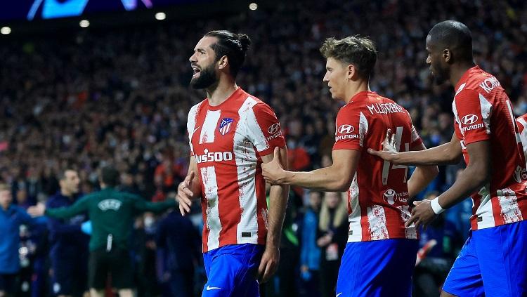 Atletico Madrid gagal comeback atas Man City dan tersingkir di perempat final Liga Champions. Berikut 3 pemain yang main buruk dan jadi biang keladi hasil itu.(Foto: Reuters/Lee Smith) - INDOSPORT