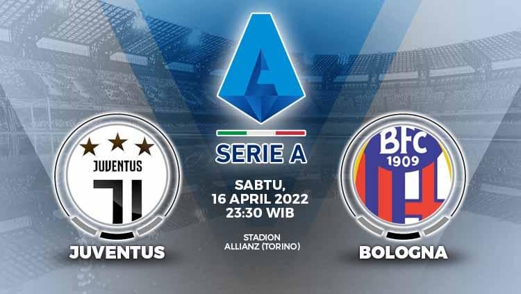 Berikut prediksi pertandingan pekan ke-33 Liga Italia 2021/22 antara Juventus vs Bologna, Sabtu (16/04/22) pukul 23.30 WIB. - INDOSPORT