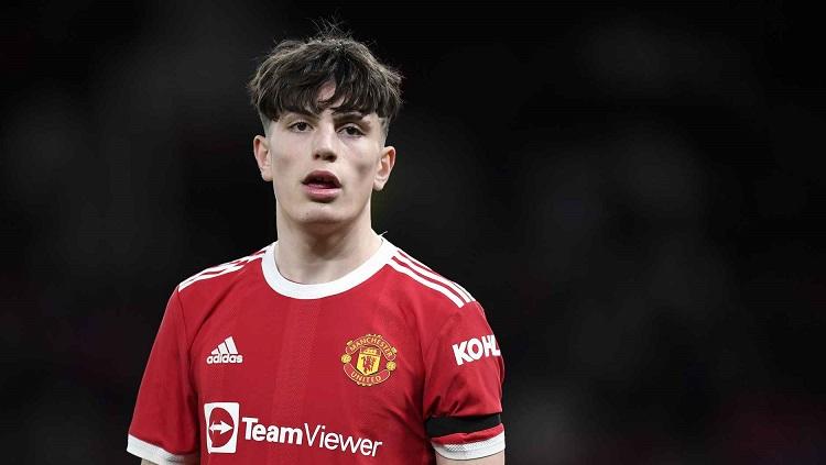 Pemain muda Manchester United, Alejandro Garnacho.