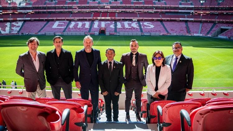 Klub Liga 3, Pakuan City FC, menjajaki kerja sama dengan raksasa Portugal, SL Benfica.