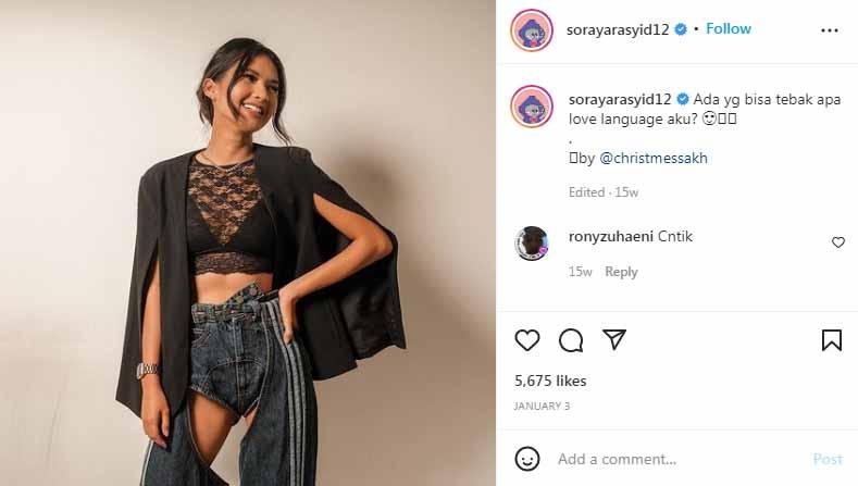 Presenter dan artis kondang, Soraya Rasyid, unggah momen ekstrem saat lakukan olahraga diving atau menyelam. Netizen terpesona hingga cemas dengan aksinya.