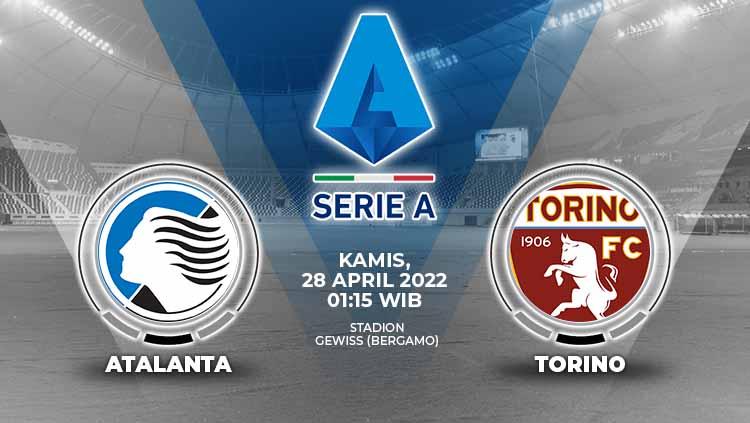 Pertandingan antara Atalanta vs Torino (Liga Italia).