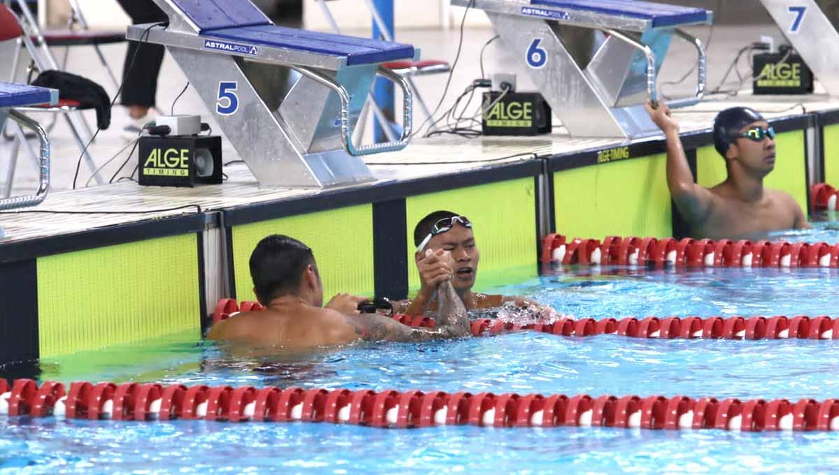 Ilustrasi cabang olahraga para-renang di ASEAN Para-Games 2022 Surakarta dan Semarang.