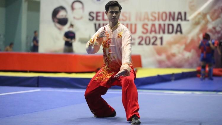 Atlet wushu, Nikolas akan tampil di SEA Games 2021. Foto: Kemenpora