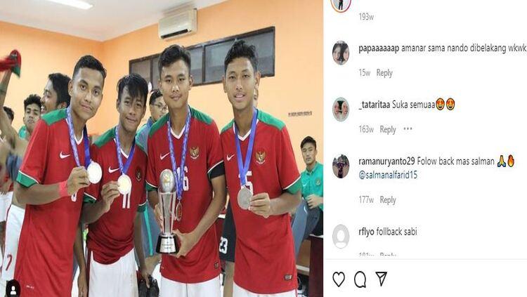 Seperti kembar yang tak terpisahkan, Muhammad Salman Alfarid dan Mochamad Supriadi kembali 'berjodoh' satu tim di Liga 1, Persebaya Surabaya. - INDOSPORT