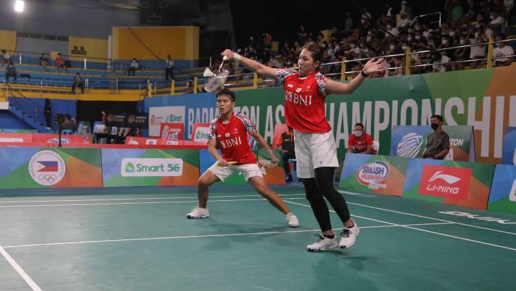 Chafidz Yusuf beri ucapan khusus pada Siti Fadia/Ribka Sugiarto yang sukses kalahkan Kim So-yeong/Kong Hee-yong di Badminton Asia Championship (BAC) 2022. - INDOSPORT