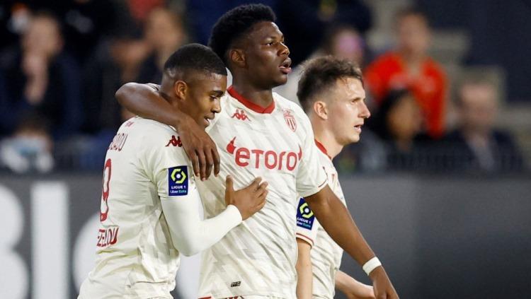 AS Monaco resmi lepas Aurelien Tchouameni (tengah), ke Real Madrid. Foto: REUTERS/Stephane Mahe. Foto: REUTERS/Stephane Mahe.