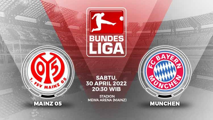 Berikut merupakan prediksi laga pekan ke-12 Liga Jerman antara Bayern Munchen vs Mainz pada hari Sabtu (29/10/22) malam WIB.