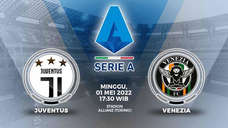 Pertandingan antara Juventus vs Venezia (Serie A Italia).