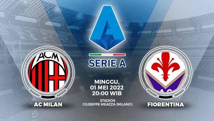 AC Milan bakal menjamu Fiorentina di giornata ke-35 Liga Italia 2021-2022 pada Minggu (01/04/22). Berikut prediksi pertandingannya.