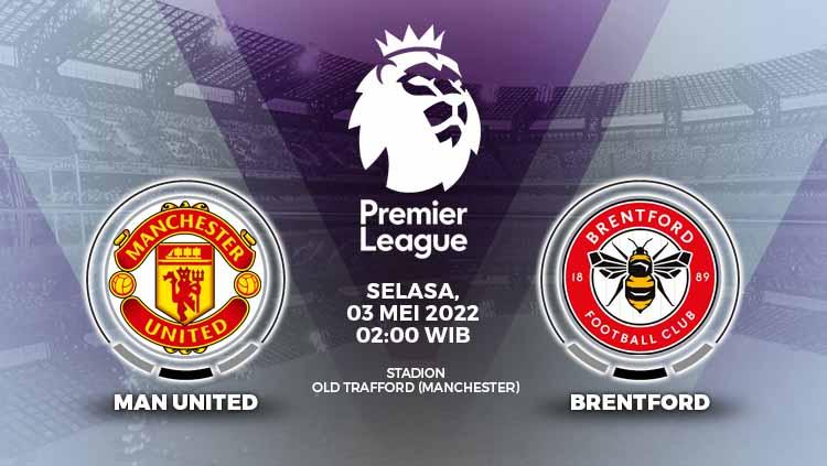 Manchester United akan segera berhadapan dengan Brentford di laga pekan ke-35 Liga Inggris di mana Anda bisa menyaksikannya melalui live streaming. - INDOSPORT