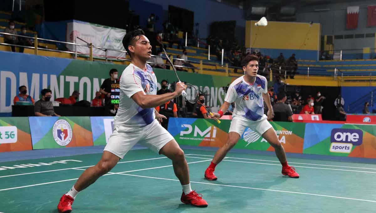 Kehadiran Pramudya Kusumawardana/Yeremia Rambitan ternyata membuat pasangan ganda putra Malaysia ketar-ketir di ajang SEA Games 2021 nanti. Foto: PBSI