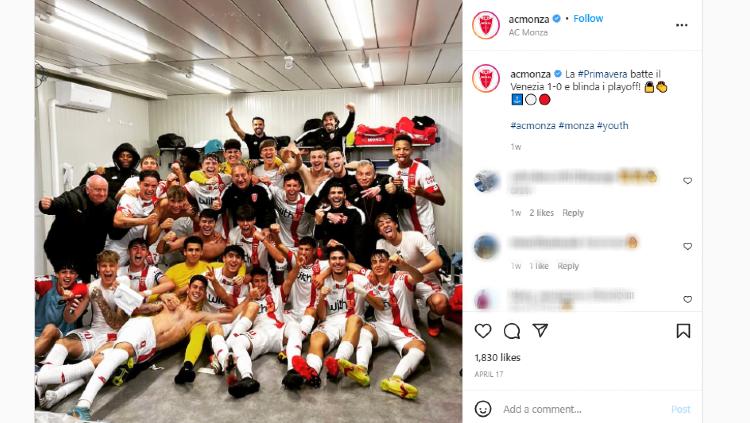 AC Monza promosi ke Serie A, siap saingi AC Milan?