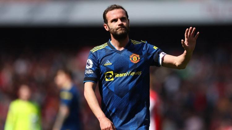 Pemain Manchester United, Juan Mata. Foto: REUTERS/David Klein.