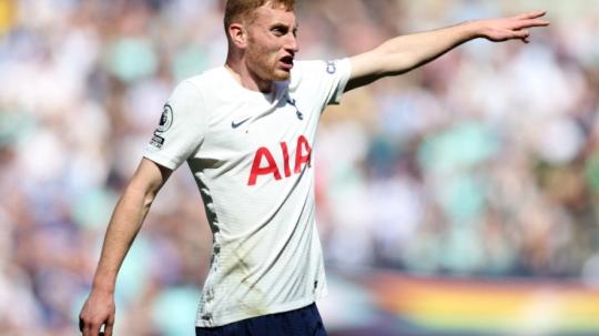 Dejan Kulusevski saat di Tottenham Hotspur. Foto: Action Images via Reuters/Matthew Childs.