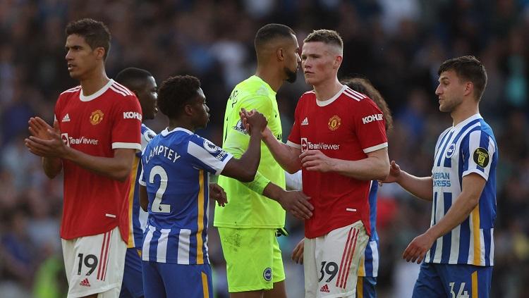 Penyerang klub Liga Jerman, Stuttgart, Sasa Kalajdzic membuka peluang bergabung ke Manchester United di bursa transfer musim panas 2022.(REUTERS/Ian Walton)