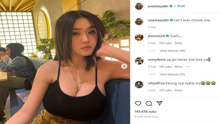 Anastasya Khosasih, model cantik dan brand ambassador tim eSports Geng Kapak (GPX).