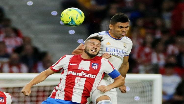 Berikut adalah jadwal pertandingan Liga Spanyol (La Liga) 2022/23, terdapat laga ‘Derby Madrid’, antara Atletico Madrid vs Real Madrid. REUTERS/Isabel Infantes