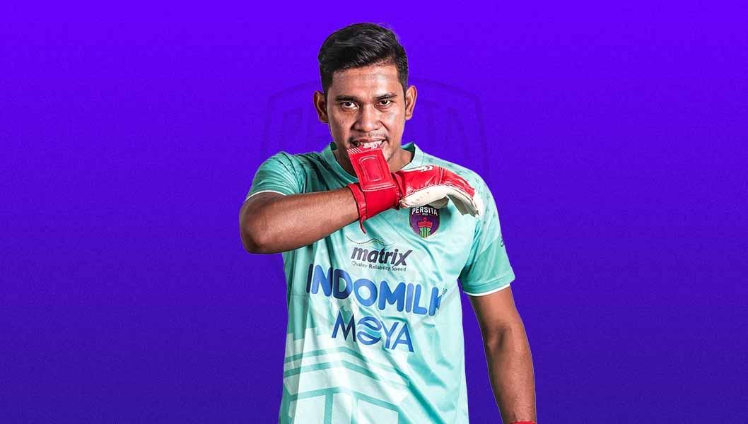 Kiper baru Persita, Dede Sulaeman. Foto: Persita