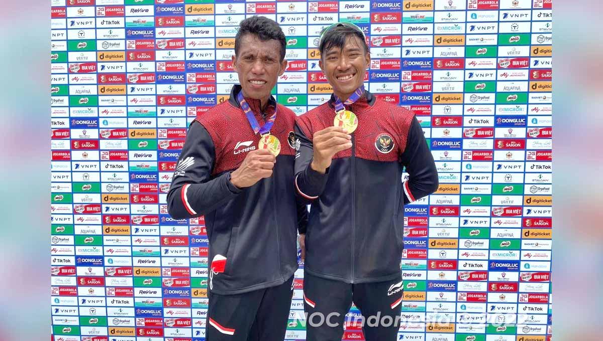 Mengenal olahraga rowing, salah satu cabor berprestasi yang kerap bawa harum Indonesia serta jadi penyumbang medali emas perdana kontingen Merah-Putih di SEA Games 2021. Foto: NOC Indonesia/MP Media/Arie Prijono - INDOSPORT