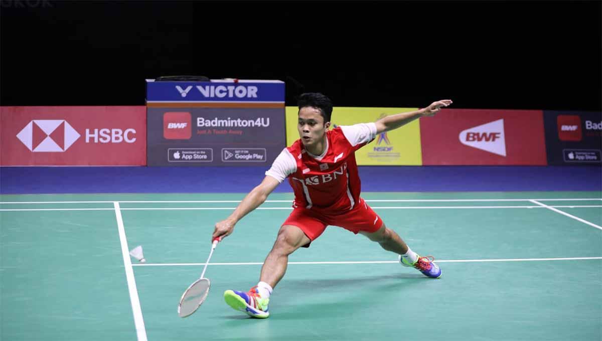 Despite Failing to Bring Indonesia to Win the Thomas Cup, BWF Calls Anthony Ginting a Hero