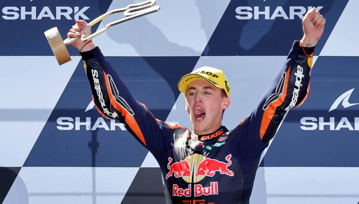 Berikut hasil balapan Moto3 Prancis 2022, di mana Jaume Masia berhasil menjadi juara dan pembalap Mario Suryo Aji gagal mencetak poin. Foto: REUTERS/Pascal Rossignol