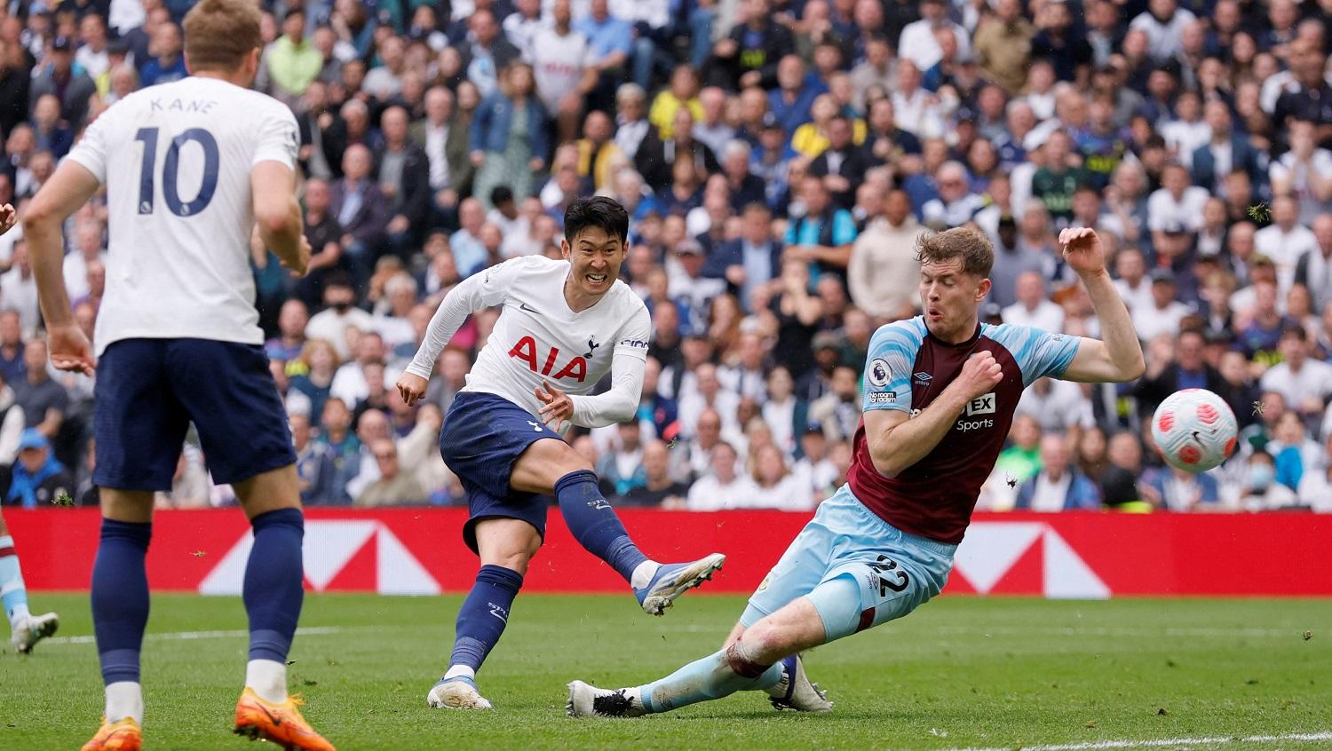 Berikut adalah hasil pertandingan Liga Inggris antara Tottenham Hotspur vs Burnley, Minggu (15/05/22).