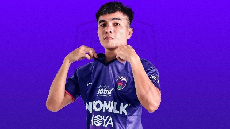Persita Tangerang resmi memperkenalkan rekrutan anyar, Paulo Sitanggang, untuk Liga 1 musim 2022/23.