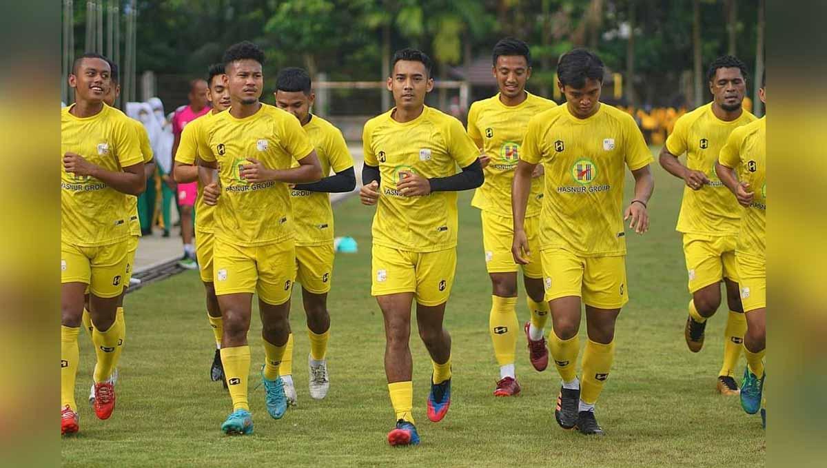 Jelang menjamu PSIS Semarang di laga lanjutan Liga 1 2022-2023, Barito Putera melakukan simulasi lengkap untuk bermain pada malam hari usai buka puasa. Foto: MO Barito Putera