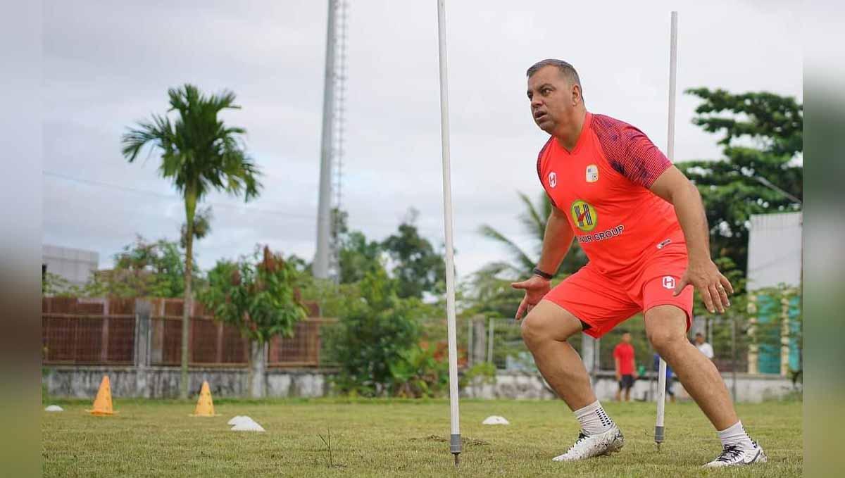 Luis Fernando Vitorino, pelatih kiper Barito Putera. Foto: MO Barito Putera Copyright: MO Barito Putera