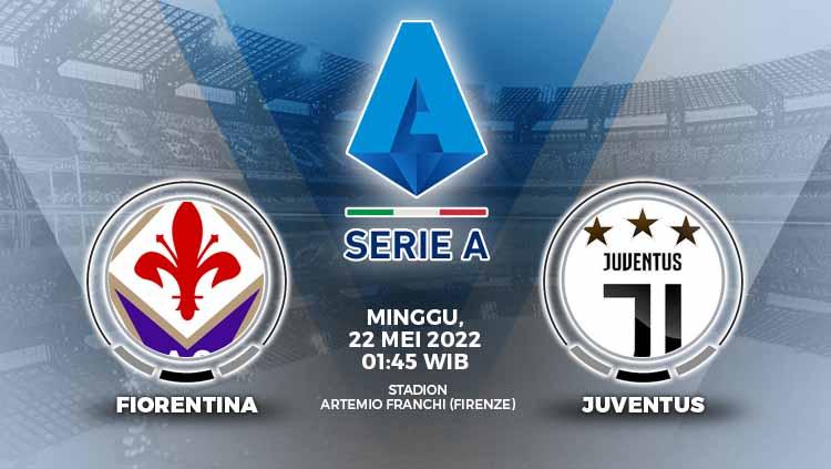 Berikut merupakan link live streaming pertandingan Liga Italia antara Fiorentina vs Juventus pada Minggu (22/05/22) pukul 01.45 dini hari WIB. - INDOSPORT