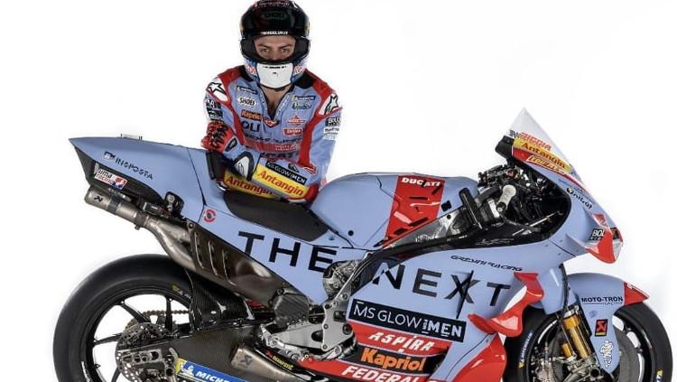 Salah satu perusahan lokal Indonesia resmi menjadi sponsor resmi dari Tim Gresini Racing MotoGP. - INDOSPORT