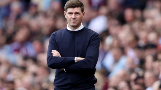 Juru taktik Aston Villa, Steven Gerrard. Foto: Action Images via Reuters/Molly Darlington.