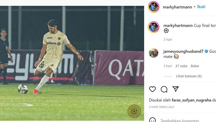 Mark Hartmann pemain asing Asia incaran Persib Bandung.