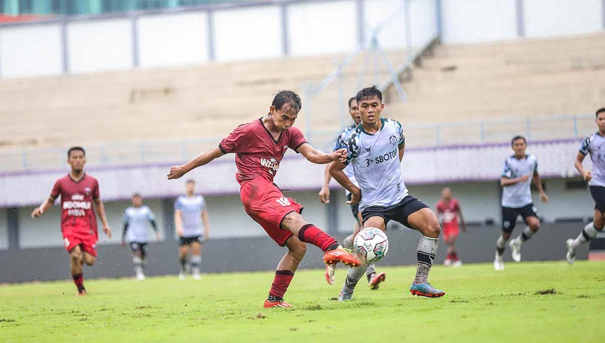 Uji coba Persita Tangerang vs Tira Persikabo. Foto: Persita Tangerang