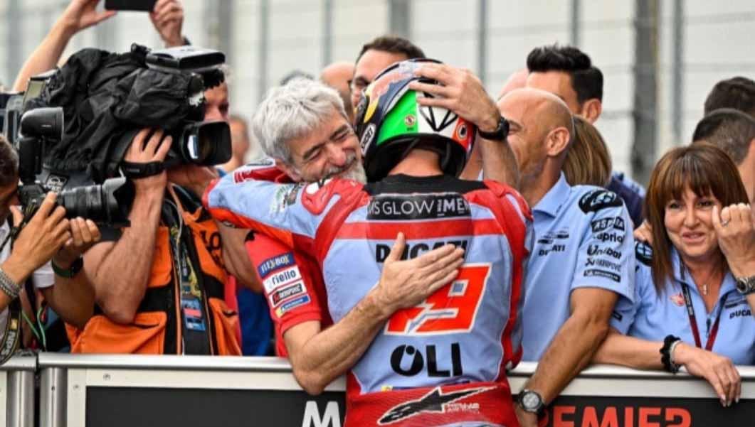 Salah satau produk lokal resmi jadi salah satu sponsor Gresini Racing Team di MotoGP 2022. Foto: Dok Grasini Racing Team