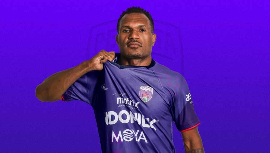 Nelson Alom, pemain anyar Persita Tangerang untuk Liga 1 musim 2022/2023. Foto: Persita Tangerang