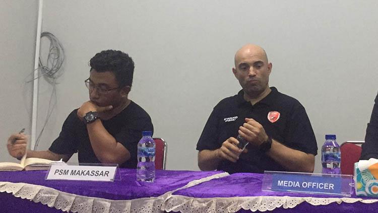 Pelatih PSM Makassar, Bernardo Tavares.