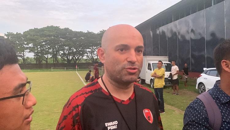 Pelatih klub Liga 1 PSM Makassar, Bernardo Tavares.